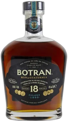 capture du vin Rhum Guatemala Botran Solera 18 Etui