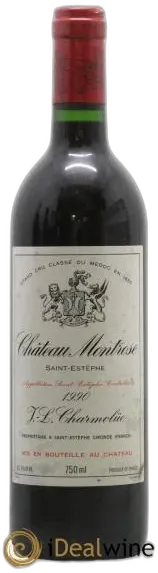 image du vin Château Montrose 2ème Grand Cru Classé 1990
