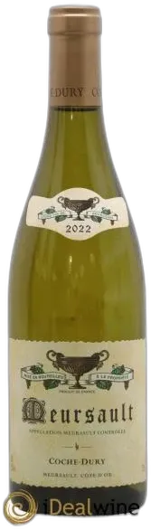 photos du vin Meursault Coche Dury 2022