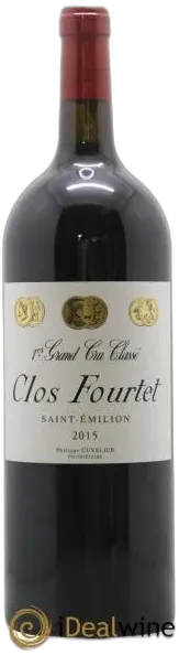 image du vin Clos Fourtet 1er Grand Cru Classé b 2015