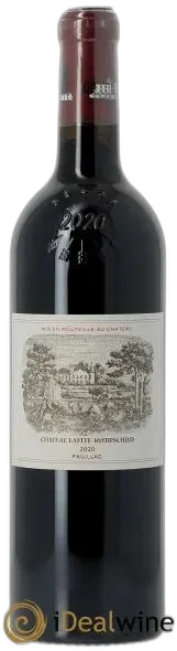 image du vin Château Lafite Rothschild 1er Grand Cru Classé 2020