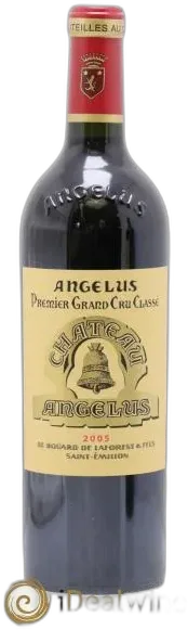image du vin Château Angélus 1er Grand Cru Classé a 2005