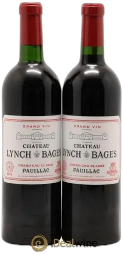 vue du vin Château Lynch Bages 5ème Grand Cru Classé 2010