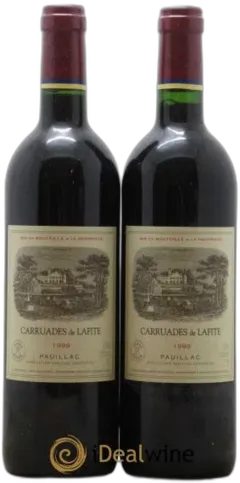 image du vin Carruades de Lafite Rothschild Second Vin 1999