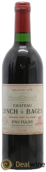 photos du vin Château Lynch Bages 5ème Grand Cru Classé 1990