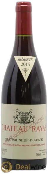 image du vin Châteauneuf-du-Pape Château Rayas Emmanuel Reynaud 2014