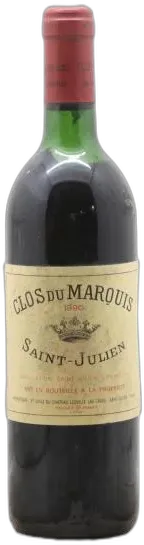 vue du vin Clos du Marquis 1990