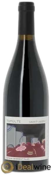 vue du vin Saint-Joseph Tumulte Domaine Goudard et Filles 2023