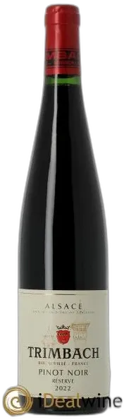 photo du vin Alsace Pinot Noir Réserve Trimbach