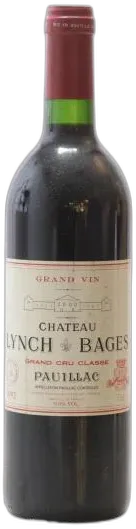 aperçu du vin Château Lynch Bages 5ème Grand Cru Classé 1992
