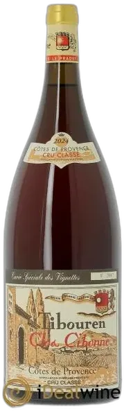 image du vin Côtes de Provence Clos Cibonne Tibouren Cuvée Spéciale des Vignettes 2024