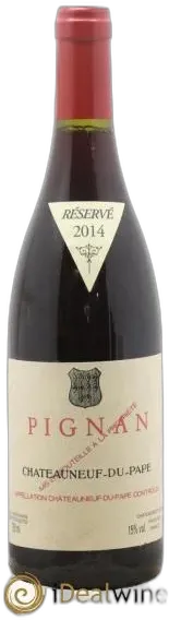 photos du vin Châteauneuf-du-Pape Pignan Emmanuel Reynaud 2014