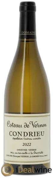 photo du vin Condrieu Coteau de Vernon Georges Vernay