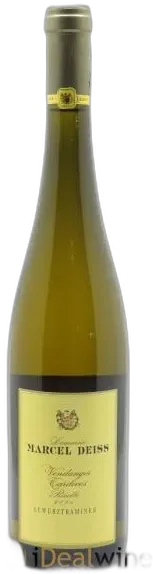 image du vin Alsace Gewurztraminer Vendanges Tardives Marcel Deiss 2018