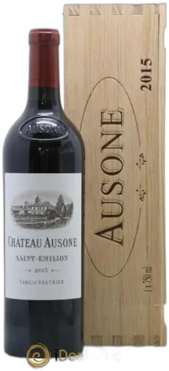 vue du vin Château Ausone