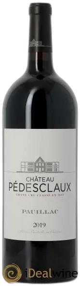 vue du vin Château Pedesclaux 5ème Grand Cru Classé 2019