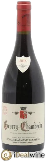 photo du vin Gevrey-Chambertin Armand Rousseau 2016