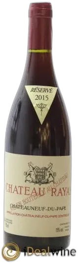 photo du vin Châteauneuf-du-Pape Château Rayas Emmanuel Reynaud 2015