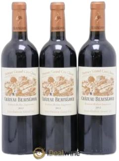 photo du vin Château Beauséjour 1er Grand Cru Classé b 2012