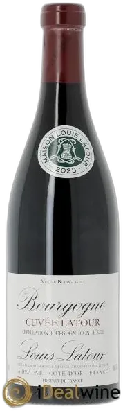 vue du vin Bourgogne Cuvée Latour Louis Latour