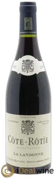 photo du vin Côte-Rôtie la Landonne René Rostaing