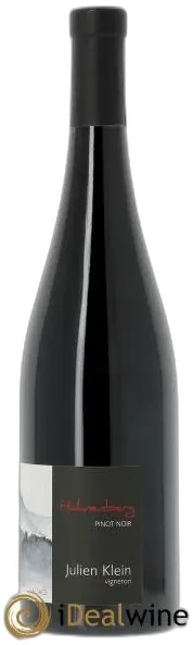 photo du vin Alsace Pinot Noir Hahnenberg Cuvée Olympe Julien Klein
