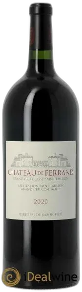 photo du vin Château de Ferrand Grand Cru Classé