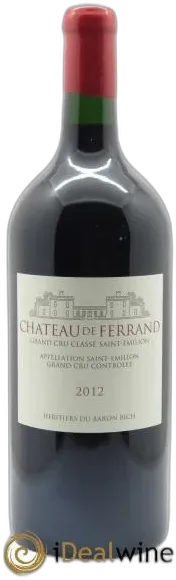 photo du vin Château de Ferrand Grand Cru Classé