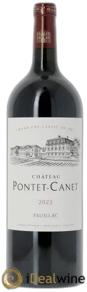 image du vin Château Pontet Canet 5ème Grand Cru Classé 2022