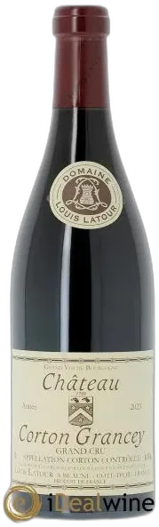 photos du vin Corton Grand Cru Château Corton Grancey Louis Latour 2023