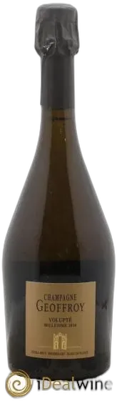 photos du vin Extra Brut Blanc de Blancs Volupté Geoffroy Premier Cru 2016