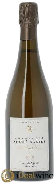 vue du vin Terre du Mesnil Blanc de Blancs Grand Cru Brut André Robert