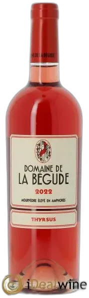 photos du vin Méditerranée la Bégude Thyrsus 2022