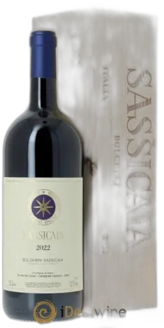 photo du vin Bolgheri Doc Sassicaia Tenuta San Guido