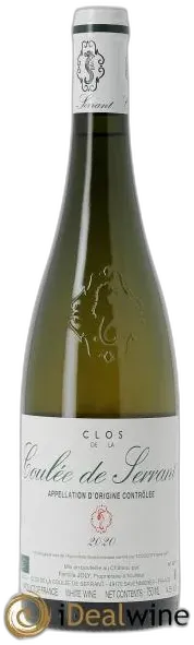 image du vin Savennières Clos de la Coulée de Serrant Moelleux Vignobles de la Coulée de Serrant Nicolas Joly