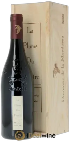 vue du vin Châteauneuf-du-Pape la Plume du Peintre la Mordorée