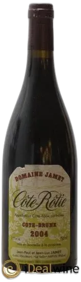 aperçu du vin Côte-Rôtie Côte Brune Jamet