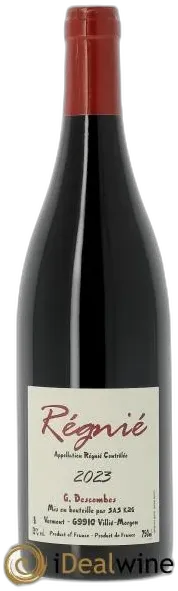 photo du vin Régnié Georges Descombes