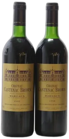 photo du vin Château Cantenac Brown 3ème Grand Cru Classé 1990