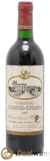 photo du vin Château Chasse Spleen