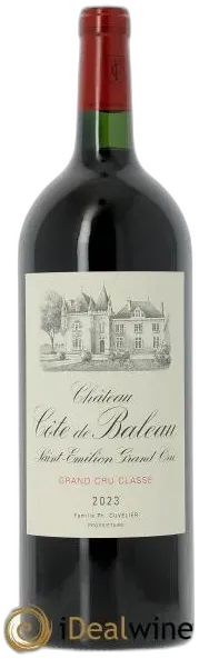 photo du vin Château Côte de Baleau Grand Cru Classé
