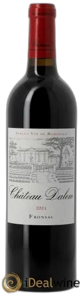 vue du vin Château Dalem