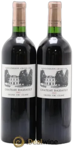 aperçu du vin Château Dassault Grand Cru Classé 2003
