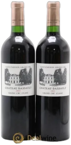 aperçu du vin Château Dassault Grand Cru Classé 2003