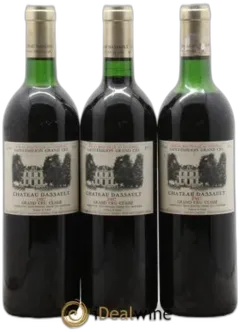capture du vin Château Dassault Grand Cru Classé 1987