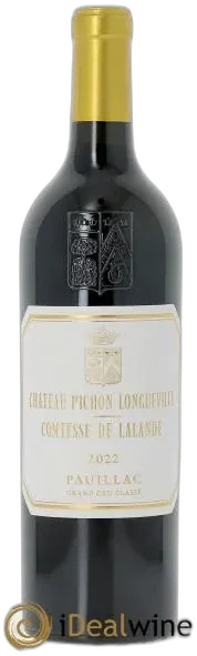 capture du vin Château Pichon Longueville Comtesse de Lalande 2ème Grand Cru Classé 2022