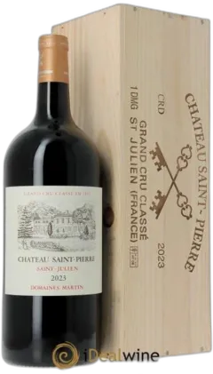 image du vin Château Saint-Pierre 4ème Grand Cru Classé 2023
