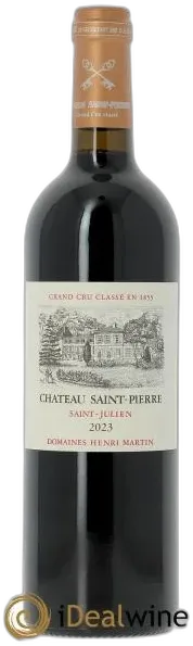 image du vin Château Saint-Pierre 4ème Grand Cru Classé 2023