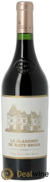 capture du vin Clarence de Haut-Brion Second Vin