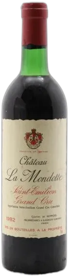photo du vin la Mondotte 1er Grand Cru Classé b Depuis 2012 1982